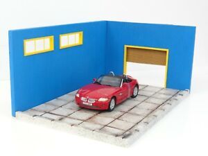 Scale 1:18 Diorama auto garage Display for die-cast car models Diorama model kit