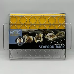 Lo mejor de la barbacoa Steven Raichlen parrilla de acero inoxidable para mariscos - Imagen 1 de 6