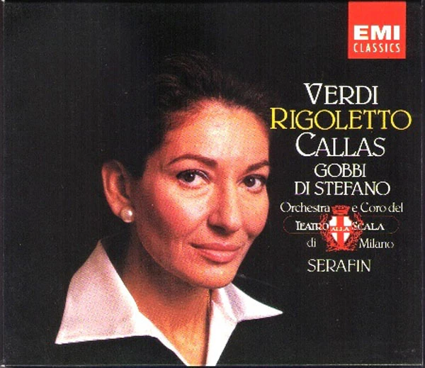 VERDI RIGOLETTO Maria CALLAS Tito GOBBI Giuseppe DI STEFANO ZACCARIA SERAFIN 2CD - Bild 1 von 1
