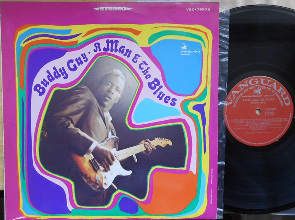 Buddy Guy OZ 2nd Press LP A Man & the blues EX '70 Vanguard VSD79272 Blues - Image 1 of 1