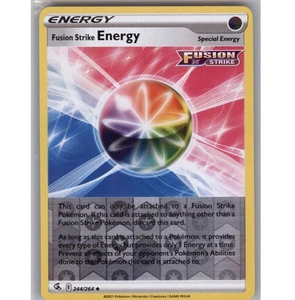 Fusion Strike Energy Reverse Holo Uncommon SWSH08: Fusion Strike 244/264 NM - Picture 1 of 2
