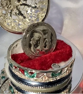 tolles Geschenk  3 Reichsmark Hochzeit Wilhelm Charlotte 1911 Antiquität Schatz - Bild 1 von 4