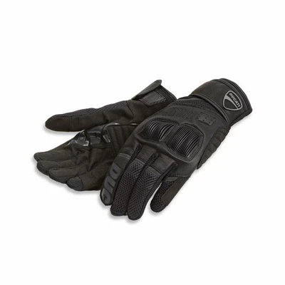 Motorcycle Gloves for Men Original DUCATI Summer C4 Black 98109241 - Image 1 of 3