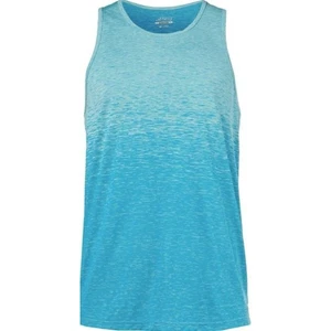 BCG Running Men's Racerback Scoop Neck Sleeveless Tank in Blue Ombre Small $42 - Picture 1 of 4