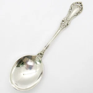 STERLING SILVER INTERNATIONAL WILD ROSE 7-1/4'' GUMBO SOUP SPOON FLATWARE .925 - Picture 1 of 5