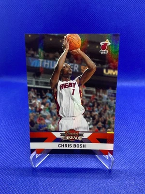 2010-11 Panini Threads Retail Century Proof Orange /199 Chris Bosh #136 HOF - Image 1 of 2