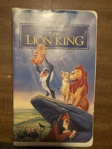 THE LION KING Walt Disney Masterpiece Collection VHS 2977 - Picture 1 of 2