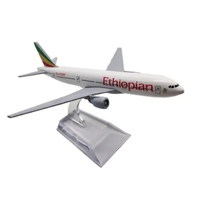 1/400 15cm Aircraft Ethiopian Cargo B777F Alloy Diecast Plane Model Collection - Picture 1 of 12