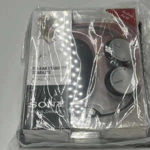 Sony MDR-AS30G seltene Retro Stereo kabelgebundene Nackenbügel-Kopfhörer In-Ear - versiegelt - Bild 1 von 12