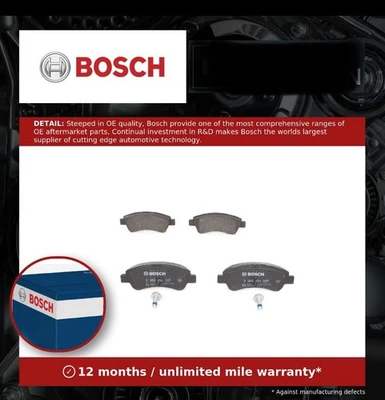 Brake Pads Set Front 0986494027 Bosch 1610489680 E172123 1611140680 E172124 - Image 1 of 2
