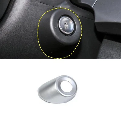 For Chevrolet Trax 2024 2025 Matte Silver Inner Start Stop Switch Cover Trim 1P - Image 1 of 3