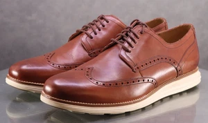Scarpe eleganti Cole Haan Original Grand Classic Woodbury da uomo a coda di rondine taglia 13 M usate in ottime condizioni - Foto 1 di 12