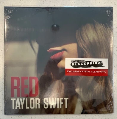 Taylor Swift Red RSD Exclusive Numbered /7000 Limited Clear Vinyl w/HYPE sticker - Image 1 of 4