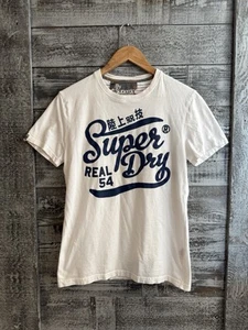 Camiseta Super Dry Real 54 Blanca Calce Atlético Hombre Talla M Buen Estado - Imagen 1 de 14