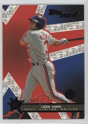 2001 Topps Stars Onyx /99 Jose Vidro #13 - Image 1 of 2