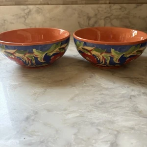Pfaltzgraff Villa Della Luna 2004 Set Of Two Cereal Bowls - Picture 1 of 5