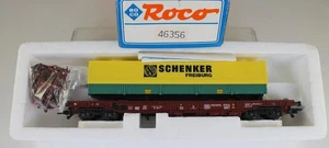 Roco 46356 Taschenwagen "Schenker" der DB aus einer Sammlung mit OVP DC - Bild 1 von 2