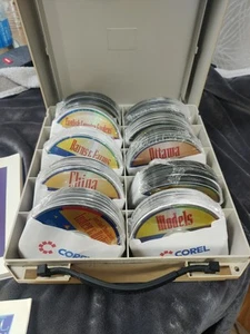 Fototeca Corel Stock Computadora Vintage 1994 CdRom - Imagen 1 de 11