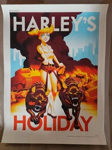 Mondo Harley's Holiday Screenprinted Poster - Picture 1 of 1