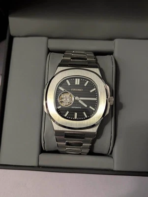 Seikmod Nautic Open Heart | Black Dial | NH38 Aut | Sapphire 40mm - Image 1 of 4