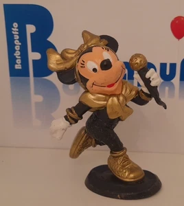 MINNIE TOPOLINA CANTANTE SERIE COOL BLACK & GOLD  DISNEY da BARBAPUFFO - Imagen 1 de 2