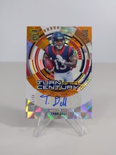 Tank Dell 2023 Panini Donruss Elite Orange Turn Of The Century Auto RC 46/99