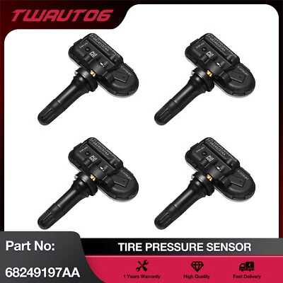 4x Tire Pressure Sensor(TPMS) 434MHz For 2014-2018 RAM 1500 2500 3500 68249197AA - Image 1 of 4