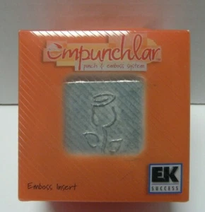 New Empunchlar Flower Emboss Insert - EK Success - Picture 1 of 2