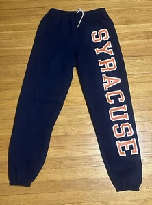 Vintage Syracuse Sweatpants Soffe Large USA Heavy Sweats. SU Orangemen Spellout - Picture 1 of 6