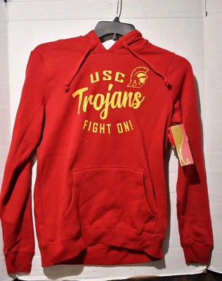 USC Trojans Sudadera con Capucha Para Mujer Mediana Roja Sudadera Universidad Sur de California Nueva con Etiquetas Foto 1 de 4