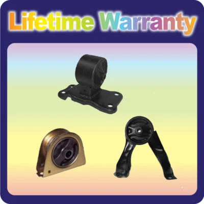 For 2002-2006 Mitsubishi Lancer 2.0L Engine Motor Mounts Set 6647 4617 4641 - Image 1 of 2