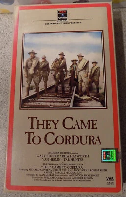 They Came to Cordura - New Sealed Side Load Box - VHS - Gary Cooper - Tab Hunter - Image 1 of 2