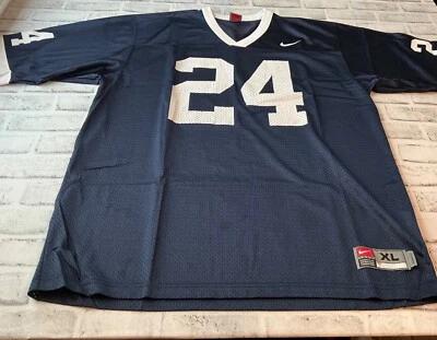 Vintage Team Nike Penn State 24 Mesh Football Jersey Navy White Men’s XL TG EG - Image 1 of 4