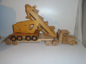 KAY BOJESEN - HANS BROCKHAGE-FRIEDRICH FROEBER-WERDAU DDR VINT. WOOD TOY TRUCK - Picture 1 of 12
