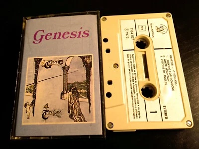 Genesis  Trespass 1972 PORTUGAL  Cassette Tape K7 RARE - Image 1 of 3