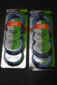 LOT OF 2 Kobalt Greenworks Pro 5 easy reloading trimmer refill 1438129 2.4 mm - Picture 1 of 5
