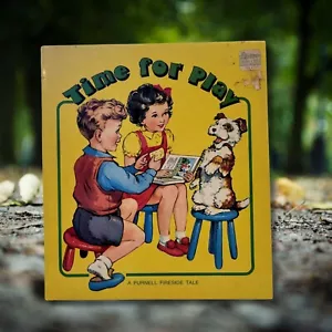 Vintage 1977 Time for Play Hardcover Book - Foto 1 di 1