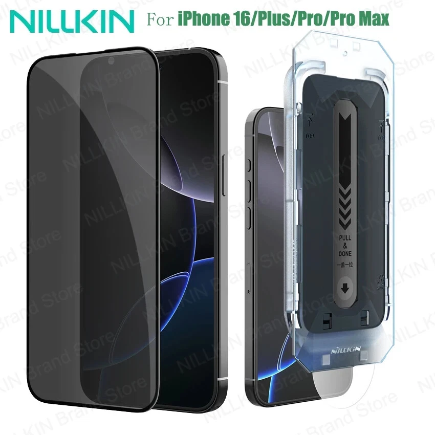 Nillkin Privacy Film For iPhone 16 Pro Max Plus Anti-Spy Glass Screen Protector - Image 1 of 4