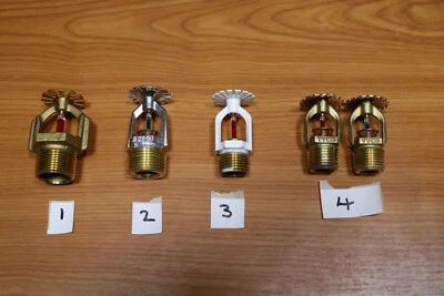 Fire sprinkler head Tyco multilisting brass new unused