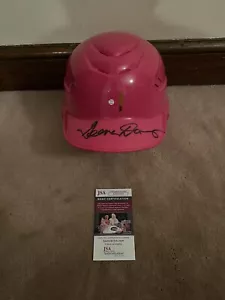 Geena Davis Autographed Helmet A League Of Their Own Dottie Hinson JSA Authentic - Picture 1 of 3