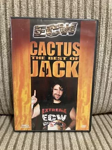 ECW - The Best of Cactus Jack (DVD, 2001) Mankind, Mick Foley - Foto 1 di 2