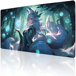 Grand Tapis de Souris Gamer XXL 100x50 cm | Tapis de Bureau Gaming Anti-Dérap... - Photo 1/9