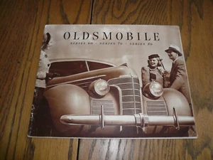 1939 Oldsmobile Series 60 70 80 Sales Brochure Original - Vintage - Imagen 1 de 10