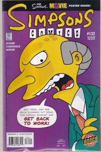 SIMPSONS COMICS 132 - INCLUYE PÓSTER - MATT GROENING - EE. UU. BONGO COMICS - Imagen 1 de 1