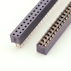 50x 2mm 2.0mm Pitch 2x40 Pin 80 Pin Female Double Row Pin Header Strip PH:8.5mm - Picture 1 of 5