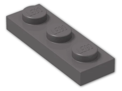 LEGO PLATE 1x3 (5 PCS) CHOOSE YOUR COLOR 3623!! - Image 1 of 4