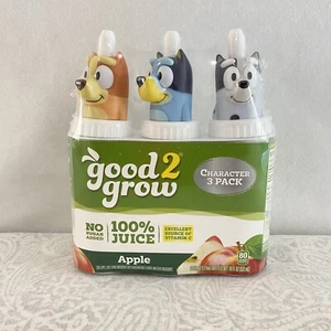 Good 2 Grow Bluey und Bingo und Muffin Saft Topper Good2Grow selten neu - Bild 1 von 4