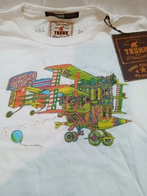 Camiseta Trunk Edición Limitada Jefferson Airplane Mujer RARA NUEVA CON ETIQUETAS Foto 1 de 4