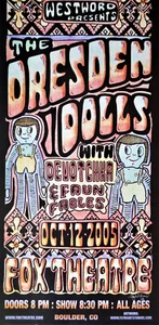 THE DRESDEN DOLLS 2005 Concert POSTER - Picture 1 of 1