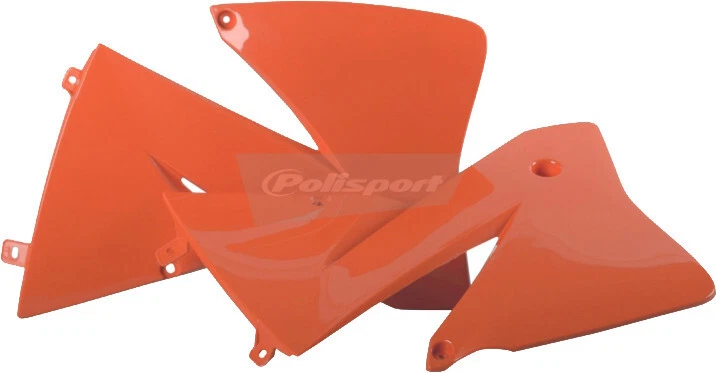 POLISPORT 2001-2002 380 Exc KTM CUBIERTA RADIADOR NARANJA 8422000003 Foto 1 de 1